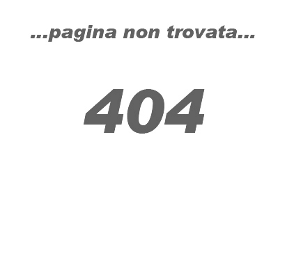 Pagina non trovata